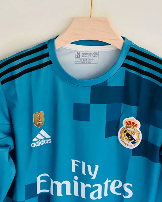 Madrid 2017-18 Third Full Sleeve Embroidery RONALDO (PREMIUM QUALITY)