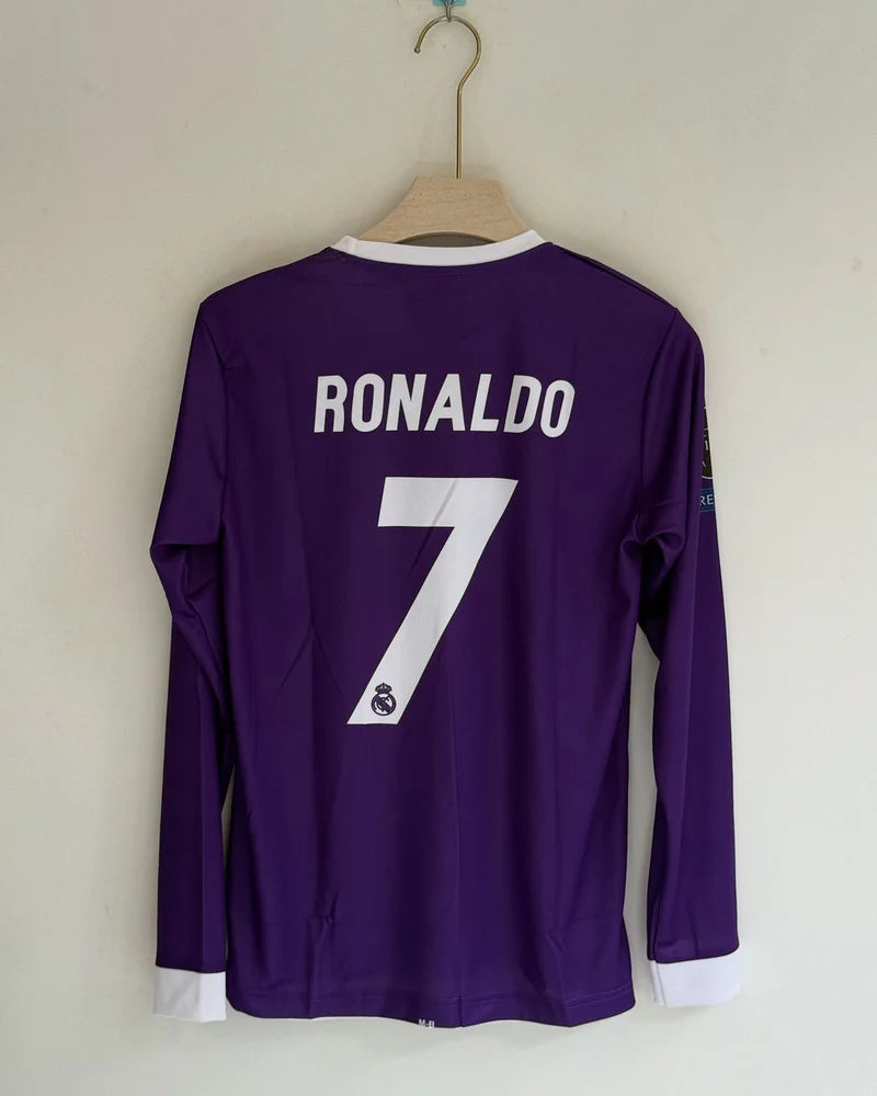 Madrid 2016-17 Away Full Sleeve Embroidery (PREMIUM QUALITY)