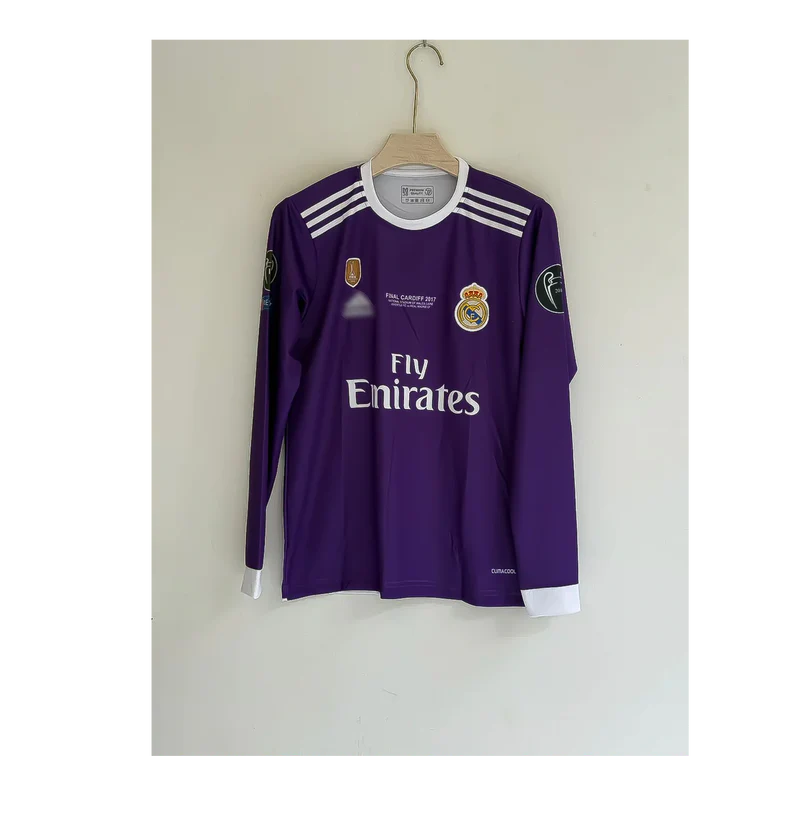 Madrid 2016-17 Away Full Sleeve Embroidery (PREMIUM QUALITY)