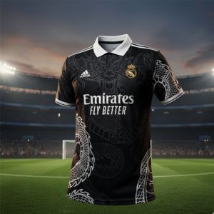 Real Madrid Black Dragon Edition Jersey